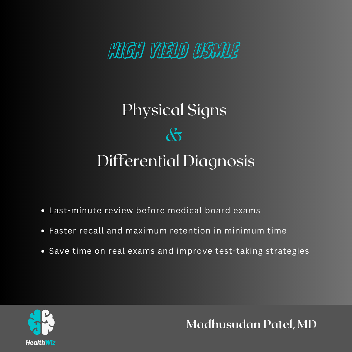 Physical Signs & Differential Diagnosis